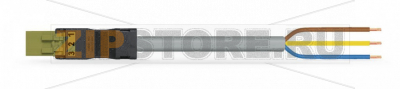 Кабель соединительный; Eca; штекер/открытый; 3-полюса; код. B; 1 м; 1,50 mm; светло-зеленые Wago 891-8993/206-105 Protected against mismating and maintenance-freeLow profile with 4.4 mm pole spacingComponents can be clearly printed on and color-coded to meet custom requirements....