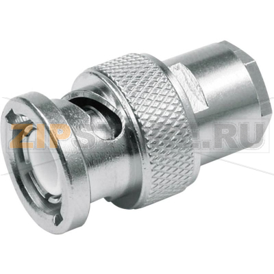 Разъем BNC, 50 Ом, 1 шт Telegärtner J01000A0054 