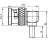 Разъем BNC, 50 Ом, 1 шт Telegärtner J01000A0054 - Разъем BNC, 50 Ом, 1 шт Telegärtner J01000A0054