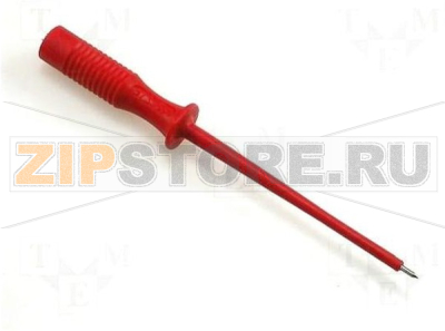 Щуп измерительный 1 м, 60 В, красный Hirschmann MPS 1 RT 