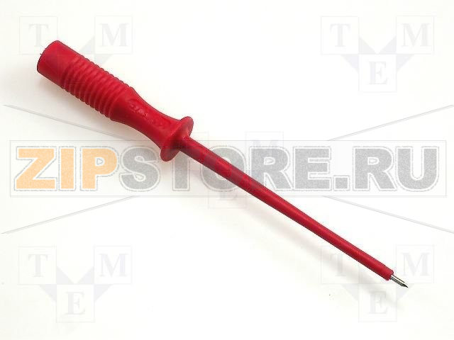 Щуп измерительный 1 м, 60 В, красный Hirschmann MPS 1 RT 