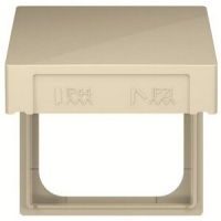 Кольцо промежуточное с откидной крышкой для накладок 55x55 мм, IP44, слоновая кость ABB 2CKA001719A0218