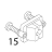Cable holder Fagor FI-64 B