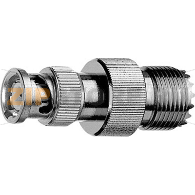 Разъем коаксиальный, гнездо UHF, штекер BNC, 1 шт Telegärtner J01008A0803 