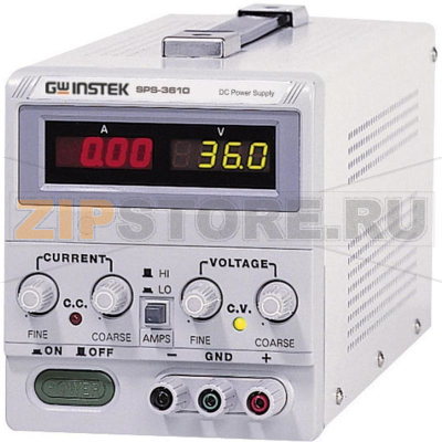 Блок питания лабораторный, регулируемый, 0-60 В/DC, 0-6 А, 360 Вт GW Instek SPS-606 