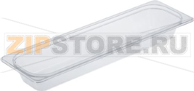 TRAY POLYCARBONATE GN 2/4 H65 mm 
