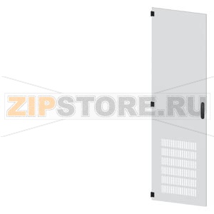 SIVACON, door, left, ventilated, IP20, H: 2200 mm, W: 600 mm, RAL 7035, Protection class 1 Siemens 8MF1260-2UT15-1BA2 