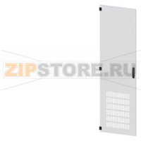SIVACON, door, left, ventilated, IP20, H: 2200 mm, W: 600 mm, RAL 7035, Protection class 1 Siemens 8MF1260-2UT15-1BA2