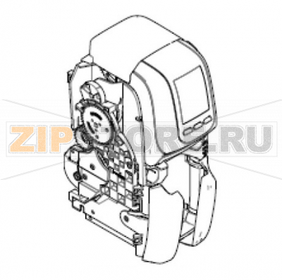 Механизм загрузки без дисплея Zebra ZC100 Механизм загрузки без дисплея Zebra ZC100Запчасть на сборочном чертеже под номером: 4Количество запчастей в устройстве: 1Название запчасти Zebra на английском языке: Kit, Feeder Assembly without LCD