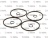 ORING ENDCAP REPLACEMENT KIT