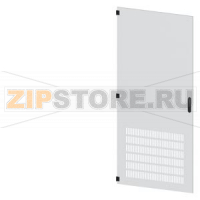 SIVACON, door, left, ventilated, IP20, H: 2200 mm, W: 900 mm, RAL 7035, Protection class 1 Siemens 8MF1290-2UT15-1BA2