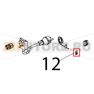 Sonda temperatura NTC150, L=1050 Unox XL 133 Sonda temperatura NTC150, L=1050 Unox XL 133Запчасть на деталировке под номером: 12