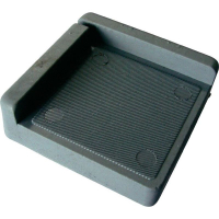 Уголок демпфирующий, серый, 75х75х25 мм, 1 шт PB Fastener 121845