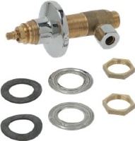 КРАН ПОДАЧИ ХОЛОДНОЙ ВОДЫ Ø 1/2" ММ