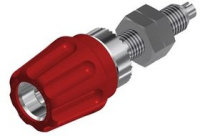 Разъем 4 мм, 63 А, 30 В, красный Hirschmann PKN 10 B RED