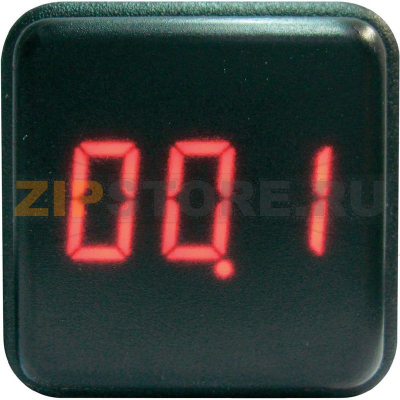 Индикатор светодиодный 65 В/DC, 0-65 В/DC, Ø: 30 мм Weigel 652QMD05VQR65VDC24V 