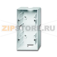 Коробка для открытого монтажа, двухместная, белая ABB 2CKA001799A0902