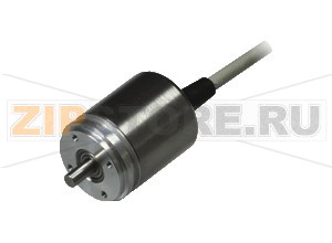 Однооборотный абсолютный шифратор Absolute encoders ENA36IL-S***-J1939 Pepperl+Fuchs General specificationsDetection typemagnetic samplingDevice typeAbsolute encodersLinearity error&le &plusmn 0.1  °Functional safety related parametersMTTFd480 a at 40 °CMission Time (TM)20 aL1040 E-8 revolutions at 20/40&nbspN axial/radial shaft loadDiagnostic Coverage (DC)0 %Indicators/operating meansLED greenOperating modeLED redwrong baud rateElectrical specificationsOperating voltage9 ... 30 V DC (with galvanic isolation)Power consumption&le 1.2 WTime delay before availability< 250 msOutput codebinary codeCode course (counting direction)adjustableInterfaceInterface typeJ1939ResolutionSingle turnup to 16 BitMultiturnup to 15 BitOverall resolutionup to 31 BitTransfer ratemin. 20 kBit/s , max. 1 MBit/sCycle time&ge 1 msStandard conformityISO 11898ConnectionConnectorM12 connector, 5 pinCable&empty6 mm, 4 x 2 x 0.14 mm2Standard conformityDegree of protectionDIN&nbspEN&nbsp60529, IP65 or IP54Climatic testingDIN&nbspEN&nbsp60068-2-3, no moisture condensationEmitted interferenceEN&nbsp61000-6-4:2007Noise immunityEN&nbsp61000-6-2:2005Shock resistanceDIN&nbspEN&nbsp60068-2-27, 200&nbspg, 6&nbspmsVibration resistanceDIN&nbspEN&nbsp60068-2-6, 20&nbspg, 10&nbsp...&nbsp1000&nbspHzAmbient conditionsOperating temperaturecable, flexing: -5 ... 70 °C (-23 ... 158 °F),cable, fixed: -30 ... 70 °C (-22 ... 158 °F) connector models: -40 ... 85 °C (-40 ... 185 °F)Storage temperature-40 ... 85 °C (-40 ... 185 °F)Relative humidity98 % , no moisture condensationMechanical specificationsMaterialHousingnickel-plated steelFlangeAluminumShaftStainless steelMassapprox. 150 gRotational speedmax. 12000 min -1Moment of inertia30  gcm2Starting torque< 3 NcmShaft loadAxial20 NRadial40 N