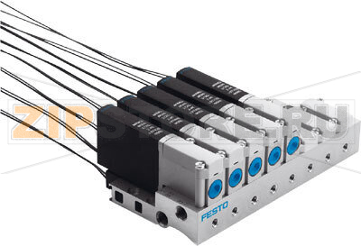 Распределитель с электроуправлением Festo MHA2-MS1H-3/2G-2-K 