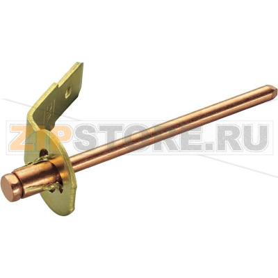 Наконечник плоский 6.3 мм, 0.8 мм, 180°, металлик, 1 шт PB Fastener RIV 163 