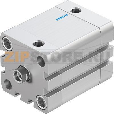 Пневмоцилиндр компактный Festo ADN-40-30-I-P-A 