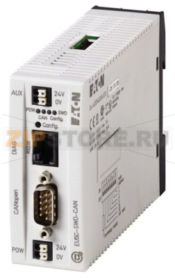 Шлюз SWD CANopen, 99 компонентов Eaton EU5C-SWD-CAN 