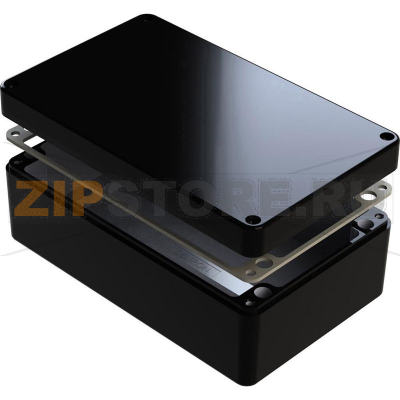 Корпус алюминиевый, 220x120x80 мм, черный, 1 шт Deltron Enclosures 487-221208E-68 
