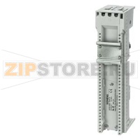 ШИННЫЙ ДЕРЖАТЕЛЬ 60 MM DEVICE HOLDER, WIDTH 45MM RAIL WIDTH: 5+10MM TT SHAPE WITH 1 MOUNTING RAIL 35MM, FOR LATERAL MOUNTING TO ADAPTER 8US1211-1NS10 LENGTH 200MM Siemens 8US1250-1AA10