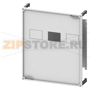 ALPHA 400/630 DIN Circuit breaker kit 2/3 X3VA20-22/100A/160A/250A 3+4-pole H=600 mm W=500 mm, horizontal Installation for motorized operating mechanism for RCD module infeed side Siemens 8GK4736-4KK22 