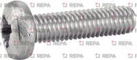 HEAD SCREW POZIDRIVE M4X8 - 200PCS