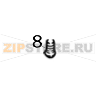 Screw, φ1.7x5 Tap2 Flat + Ni, MOQ 50 pcs TSC TTP-342 Pro