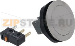 PUSHBUTTON ST. STEEL ø 30mm 