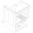 Tray support central Fagor AD-64 C