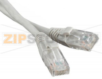 Hyperline PC-LPM-UTP-RJ45-RJ45-C6-10M-LSZH-GY Патч-корд U/UTP, Cat.6, LSZH, 10 м, серый