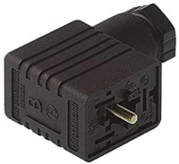 Разъем соленоидный Hirschmann GM 216 NJ BK+GM 207-7 EPDM