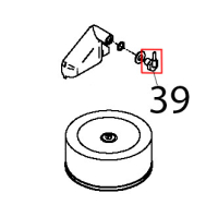 Portagomma campana pressostato Teikos TS603