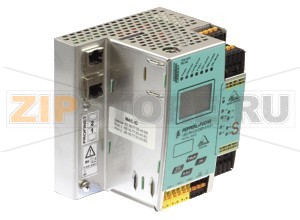 Шлюз AS-Interface Gateway/Safety Monitor VBG-PN-K30-DMD-S16-EV Pepperl+Fuchs Описание оборудованияPROFINET Gateway with integrated safety monitor, double master for 2 AS-Interface networks, power supply input with decoupling coils
