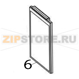 LCD 3.5&quot; TSC MB340T LCD 3.5" TSC MB340TЗапчасть на деталировке под номером: 6