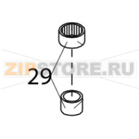 Needle bearing f/33ø, HK 4520 Bear Varimixer AR80 VL-1S