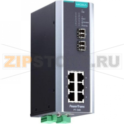 Коммутатор MOXA PT-508-SS-LC-HV 