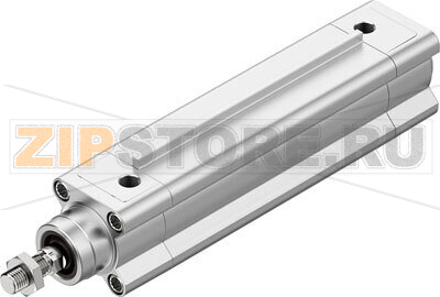 Пневмоцилиндр стандартный Festo DSBF-C-40-200-PPSA-N3-R 
