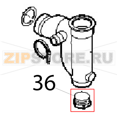Plug M 1" Angelo Po FM1221E1 Plug M 1" Angelo Po FM1221E1Запчасть на деталировке под номером: 36