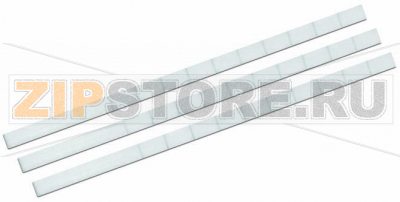 Маркировочные бирки; МАРКИРОВАНО; 210; not stretchable; Горизонтальная маркировка; с креплением на защелке; белые Wago 209-214 