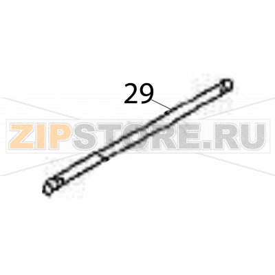 Disp hinge shaft Sato HR212 TT Disp hinge shaft Sato HR212 TTЗапчасть на деталировке под номером: 29Название запчасти на английском языке: Disp hinge shaft Sato HR212 TT.
