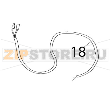 Main circuit cable AR31-AR101 Bear Varimixer AR80 VL-1S Main circuit cable AR31-AR101 Bear Varimixer AR80 VL-1SЗапчасть на деталировке под номером: 18