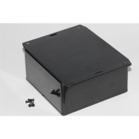 Корпус 120x120x59 мм, материал: пластик, серый, 1 шт Hammond 1591UF2GY