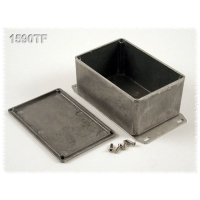 Корпус алюминиевый 120.5x79.5x59 мм, черный, 1 шт Hammond 1590TFBK