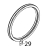Lock trim Fagor LA-25 TP2 E