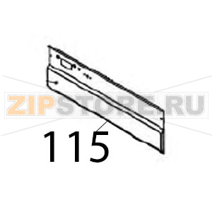 Pannello comandi Vortmax DDM 660 Pannello comandi Vortmax DDM 660Запчасть на деталировке под номером: 115