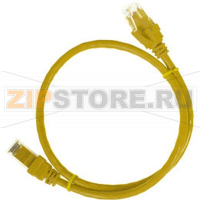 Коммутационный шнур (патч-корд), кат.5Е UTP, 2м, желтый